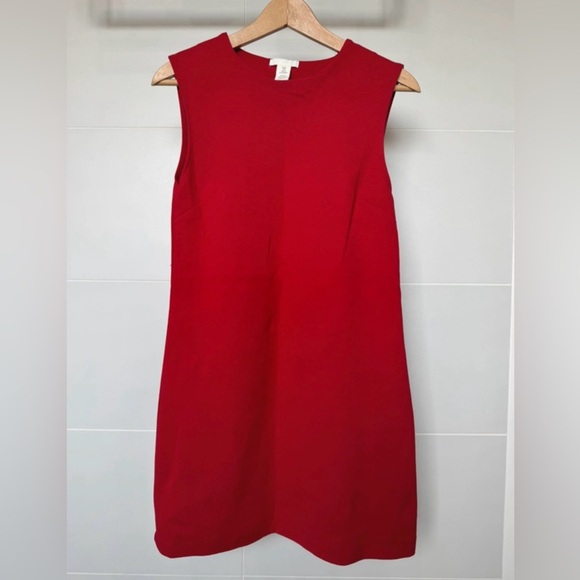 H&M Red Sleeveless Mini Dress | Size Small - Picture 1 of 5